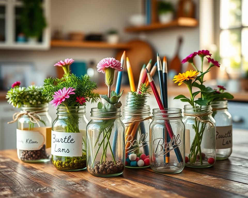 Creative Ways to Repurpose Glass Jars