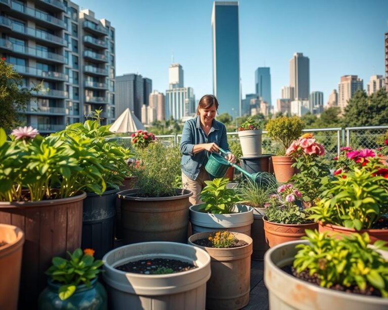 DIY Self-Watering Containers for Busy Urban Gardeners