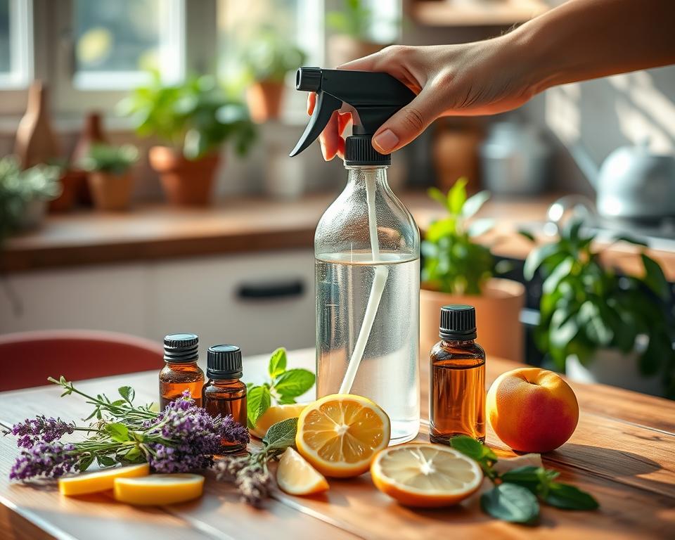 Homemade Air Fresheners Using Essential Oils and Water