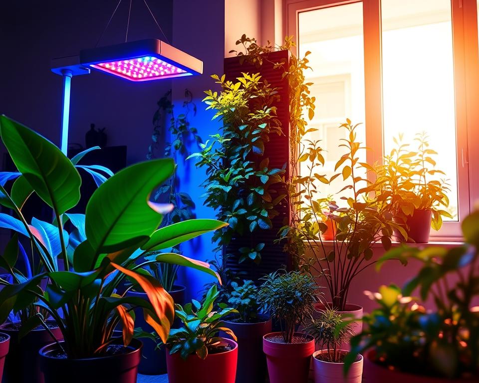 Using LED Grow Lights for Dark Apartment Gardens