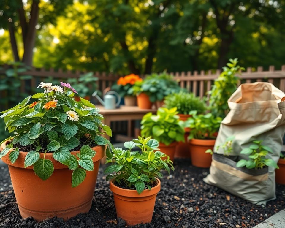 Ways to Use Finished Compost in Potted Plants